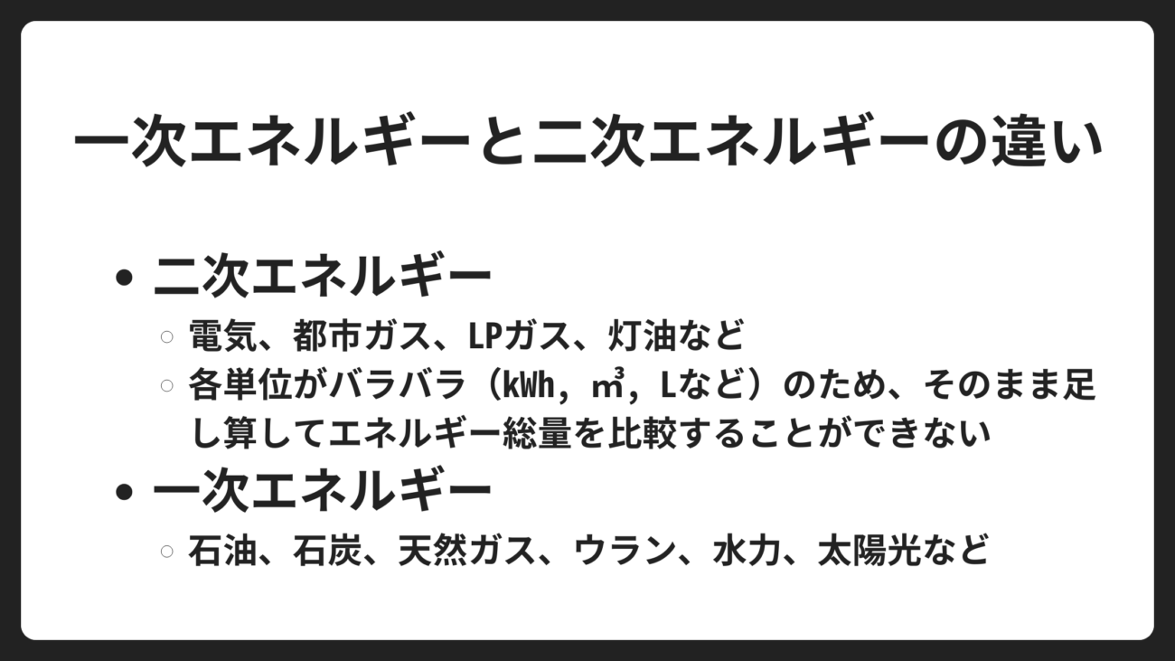 一次エネルギーとは?二次エネルギーとの違いをわかりやすく解説